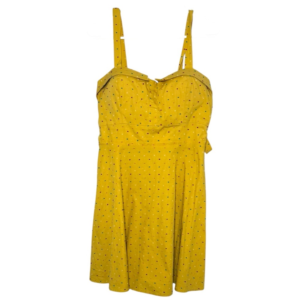 HeartSoul Yellow Dress with Polka Dots - Picture 2 of 7